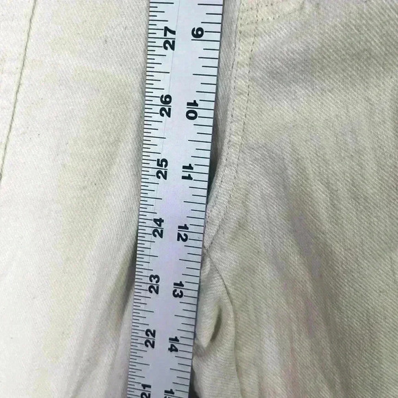 Zara Front Pocket Pants Womens 8 100% Cotton Super soft Flowy cute 0477 - Picture 7 of 12